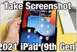 How to take a screenshot on an iPad any generatio